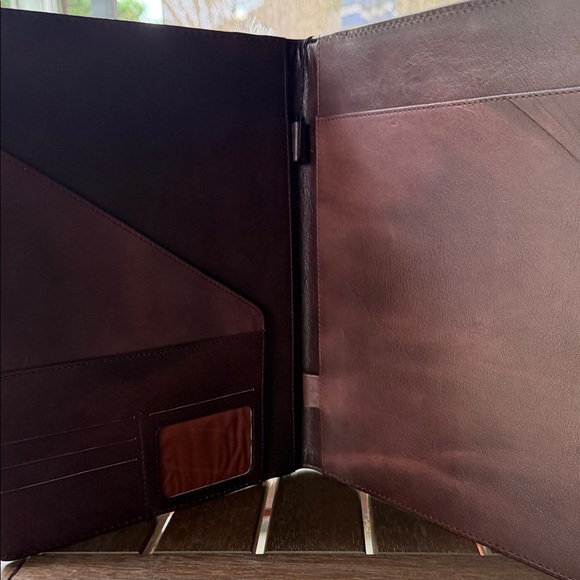 Rustic Floral Leather and Cowhide Journal Cover - Picture 2 of 4